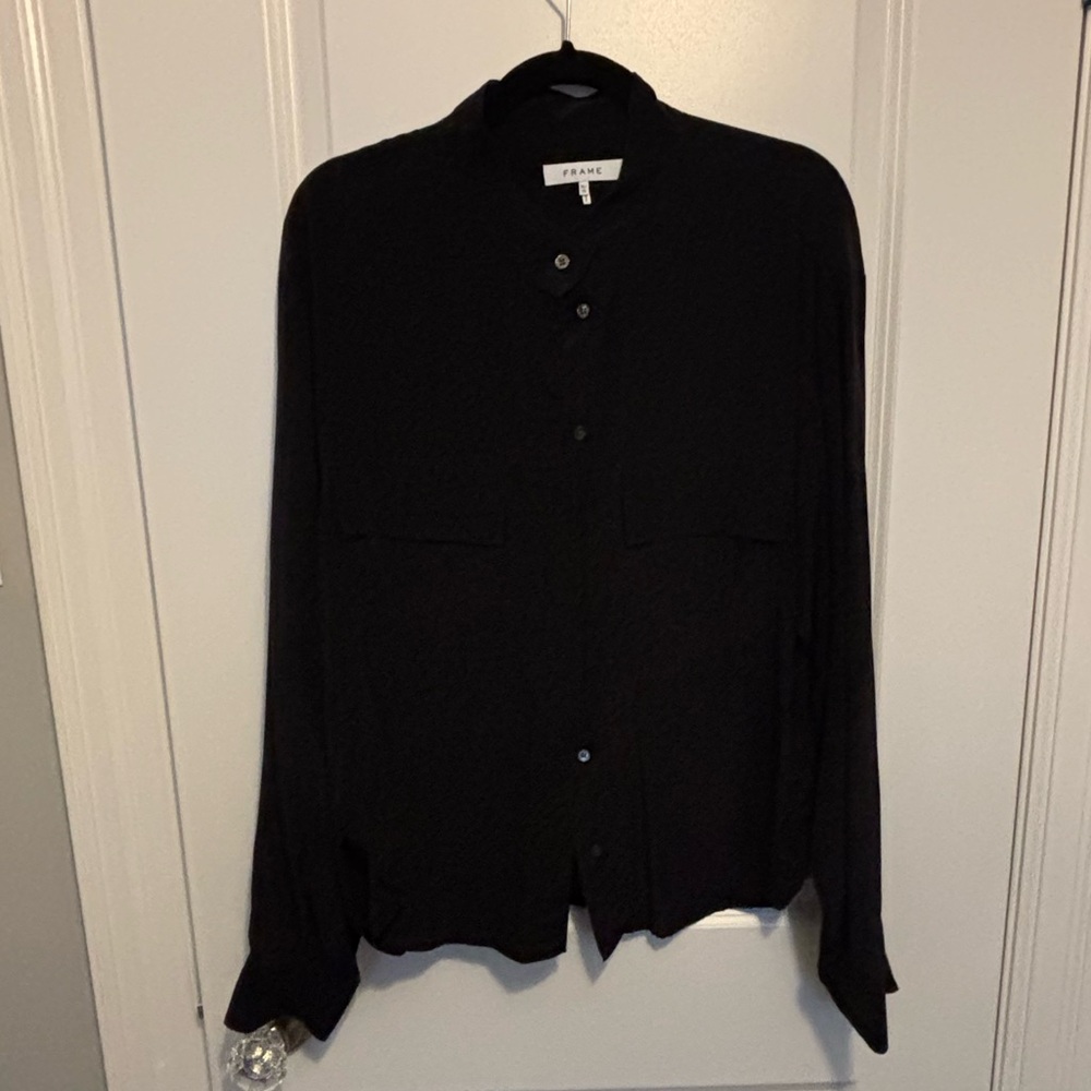 Frame Safari Shirt - Blk sz. L